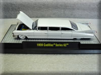 Mini Motors M2 1959 Cadillac Pearl White Chase