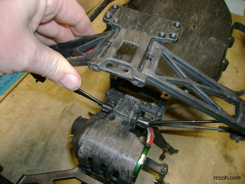 remove screws
