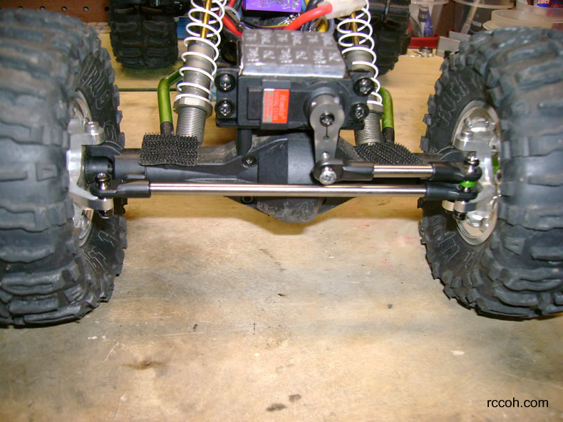 Lunsford Drag Link attached installed