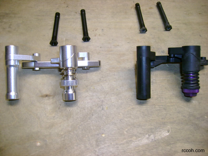 Stock and Aluminum Servo Saver Savage