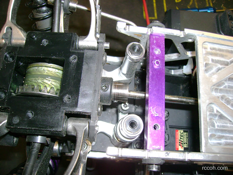 Servo Saver Installed