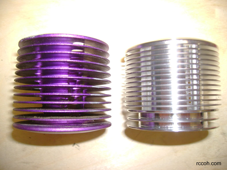 Nova RC Cooling Head T6 7075 aluminum