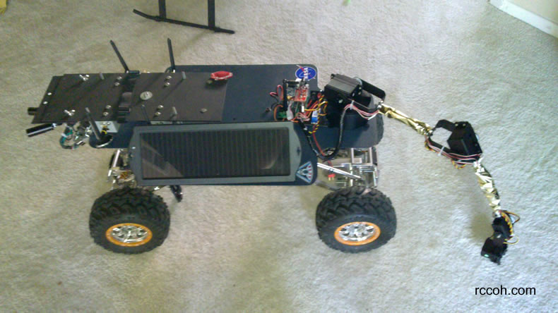 NASA Rover with Robotic Arm