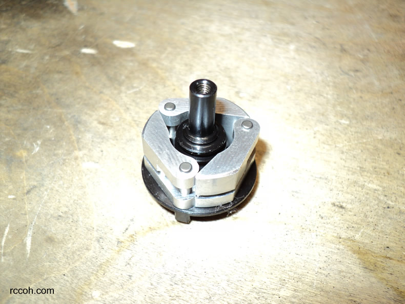 Clutch with shoes installed