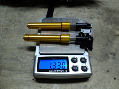 GPV-1 Alloy Forks Weight