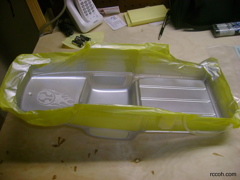 RC Painting B17 Betty
