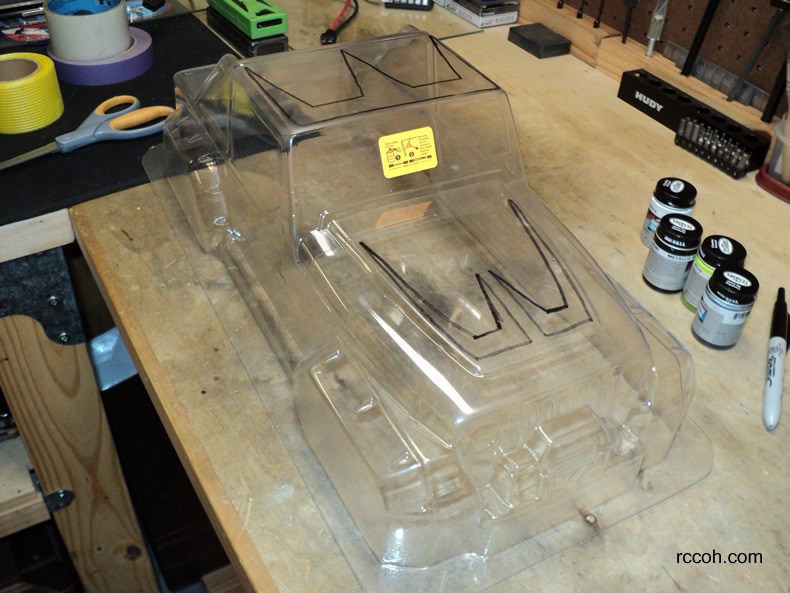 HPI Jeep Rubicon RC Body