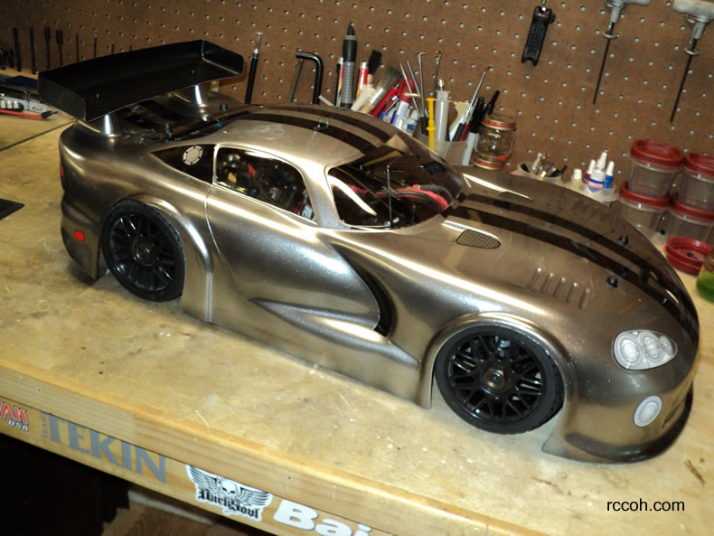 Completed Dodge Viper RC Body