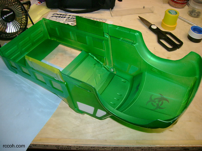 Painting RC Bodies