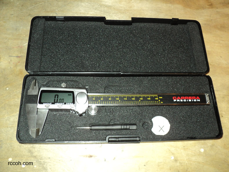 Carrera Titanium Digital Calipers